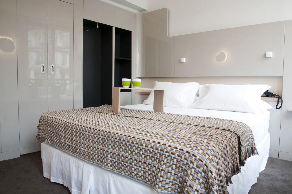 Hotel Le Marcel Paris Gare De L'Est Oda fotoğraf